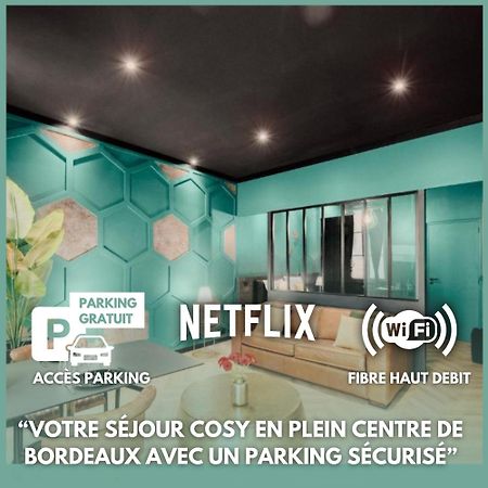Free Parking - Self Checkin - Wifi - Netflix - City Center - Le Coste By SuperБордо Екстер'єр фото