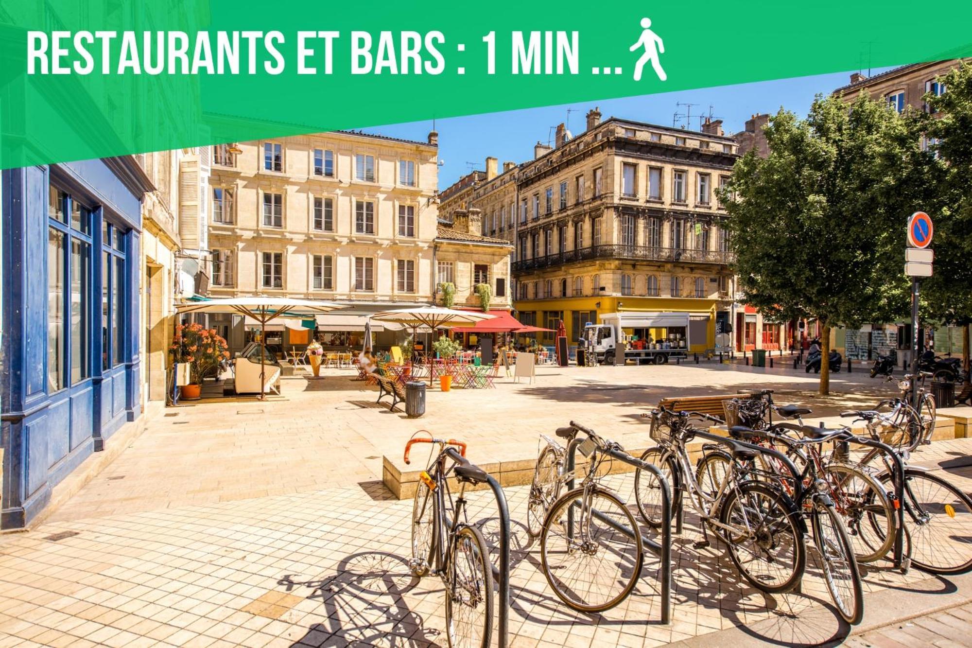 Free Parking - Self Checkin - Wifi - Netflix - City Center - Le Coste By SuperБордо Екстер'єр фото
