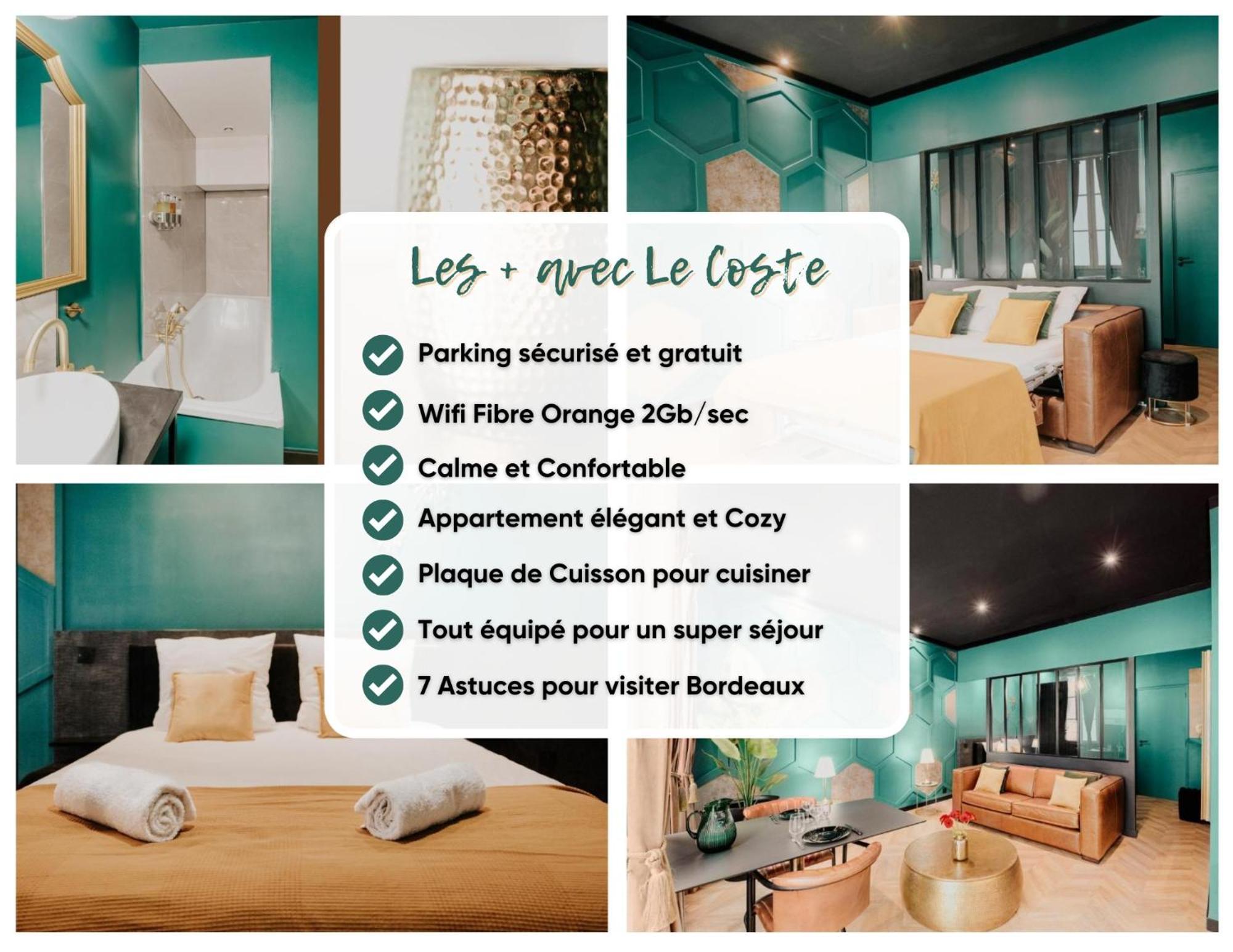 Free Parking - Self Checkin - Wifi - Netflix - City Center - Le Coste By SuperБордо Екстер'єр фото